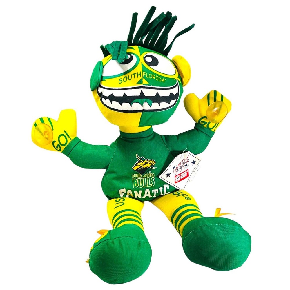Fanatic Fan South Florida Bulls USF Game Time Plush suction cup Team